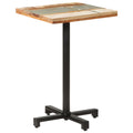 Bistrotisch Quadratisch 50x50x75 cm Altholz Massiv
