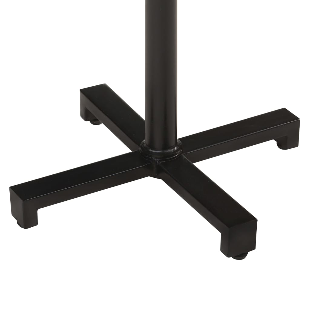 Bistrotisch Quadratisch 50x50x75 cm Altholz Massiv