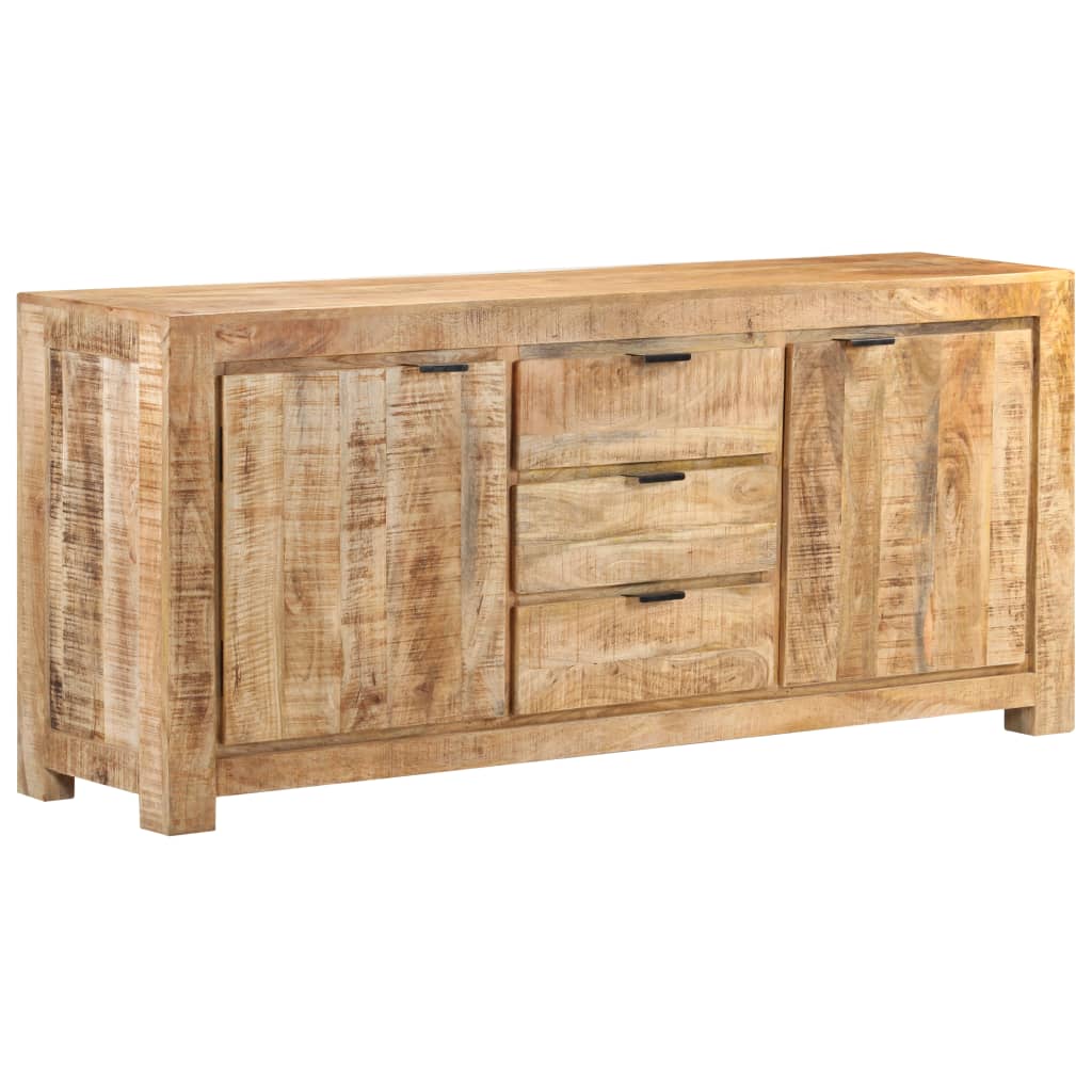 Sideboard 175x40x75 cm Raues Mangoholz