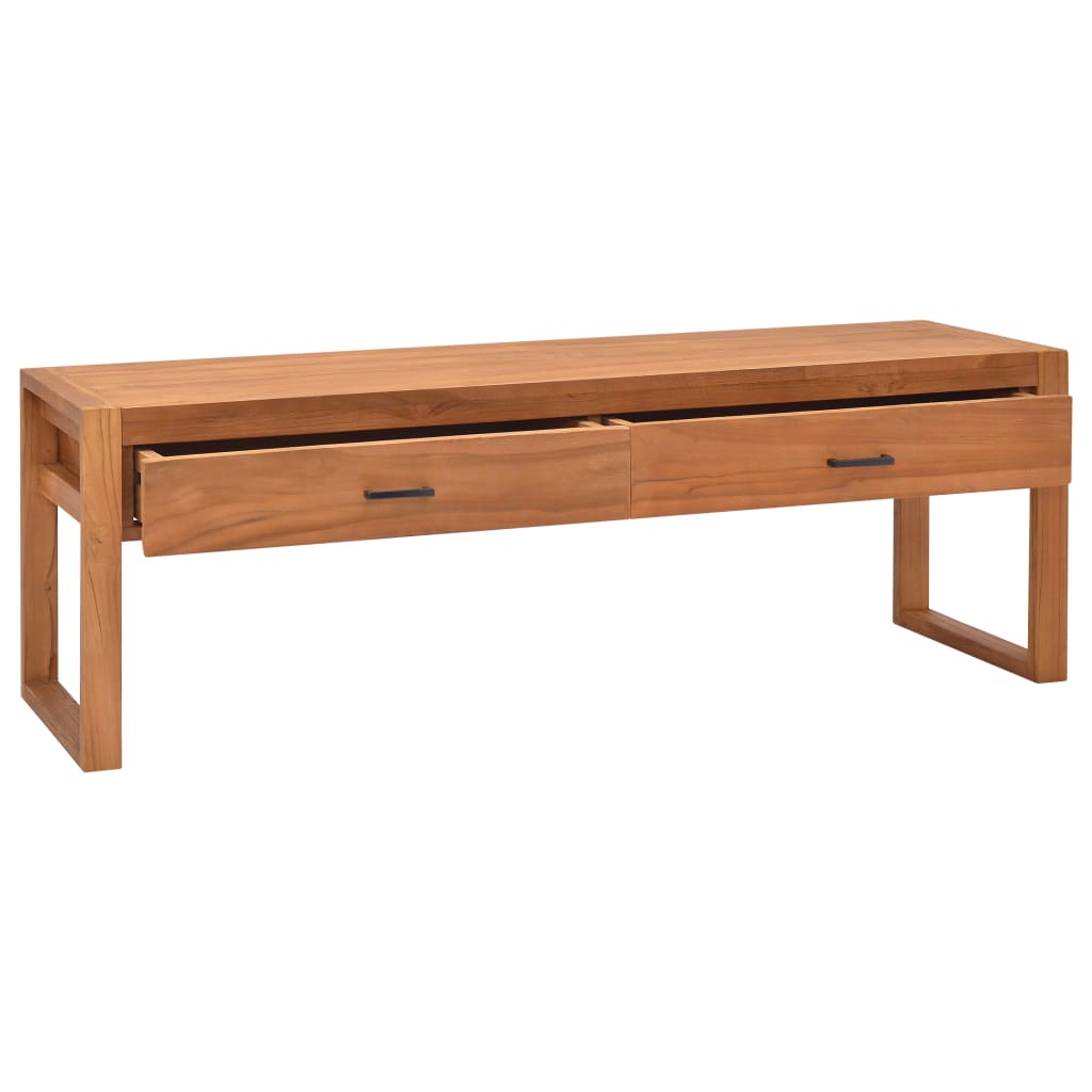 TV-Schrank 140x40x45 cm Teakholz