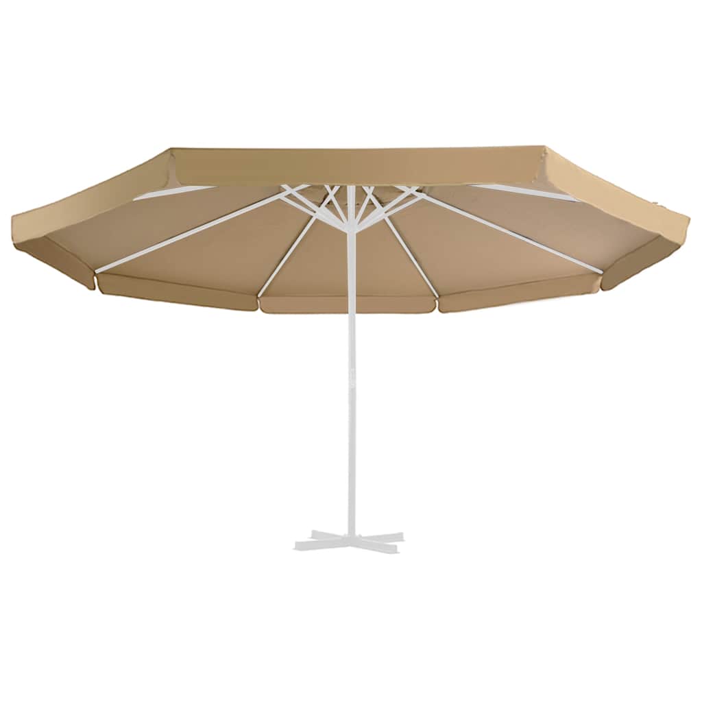 Ersatzbezug für Sonnenschirm Taupe 515 cm
