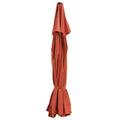 Ersatzbezug für Sonnenschirm Terracotta-Rot 515 cm