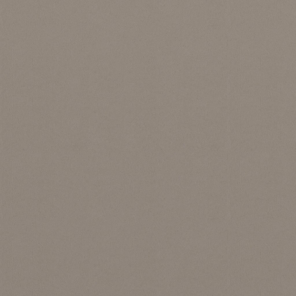 Balkon-Sichtschutz Taupe 75x500 cm Oxford-Gewebe