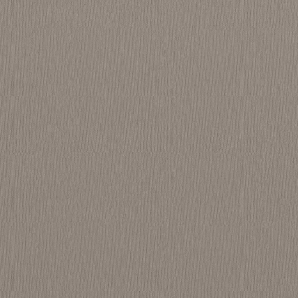 Balkon-Sichtschutz Taupe 120x300 cm Oxford-Gewebe