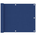 Balkon-Sichtschutz Blau 75x300 cm Oxford-Gewebe