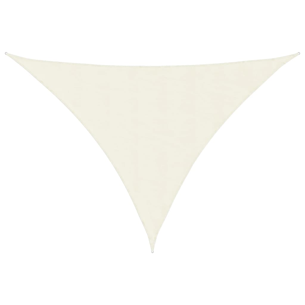 Sonnensegel Oxford-Gewebe Dreieckig 4x5x5 m Creme