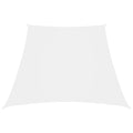 Sonnensegel Oxford-Gewebe Trapezförmig 3/5x4 m Weiß