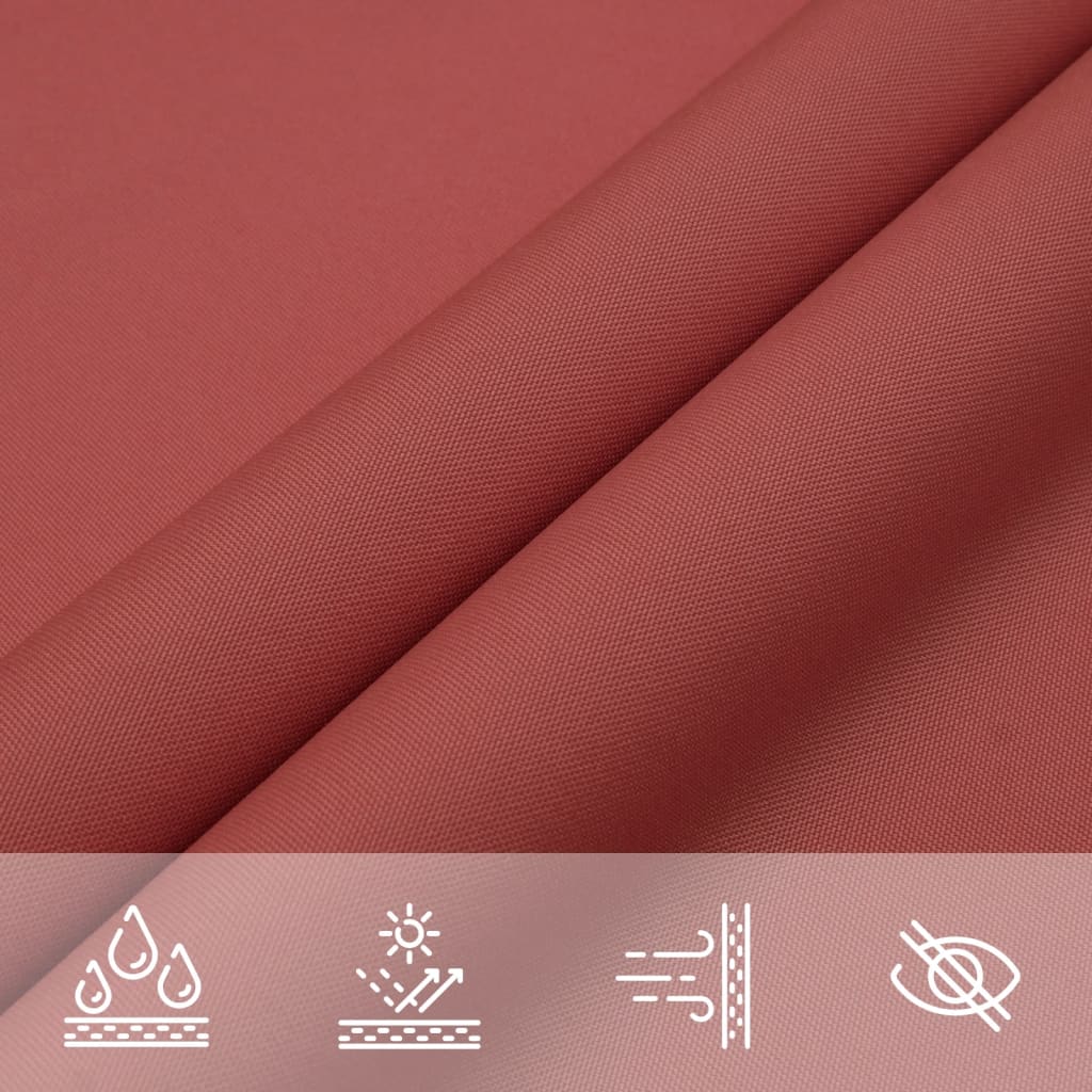 Sonnensegel Oxford-Gewebe Dreieckig 4x4x4 m Terrakotta-Rot