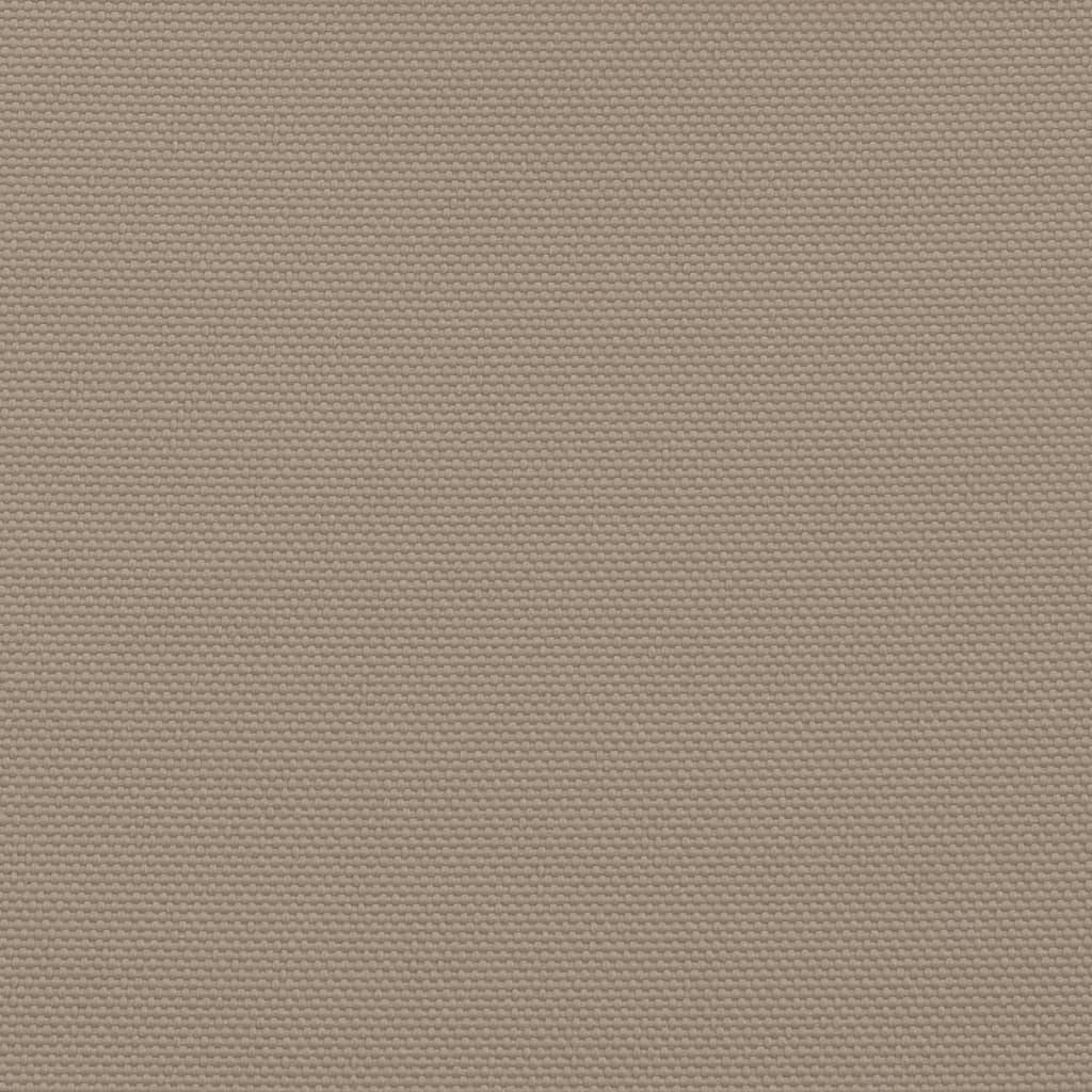 Sonnensegel Oxford-Gewebe Quadratisch 4x4 m Taupe