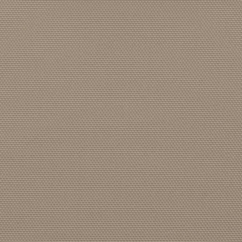 Sonnensegel Oxford-Gewebe Rechteckig 6x8 m Taupe
