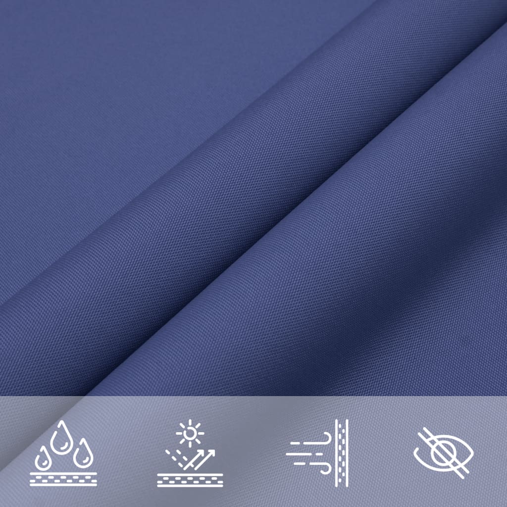 Sonnensegel Oxford-Gewebe Dreieckig 3,5x3,5x4,9 m Blau