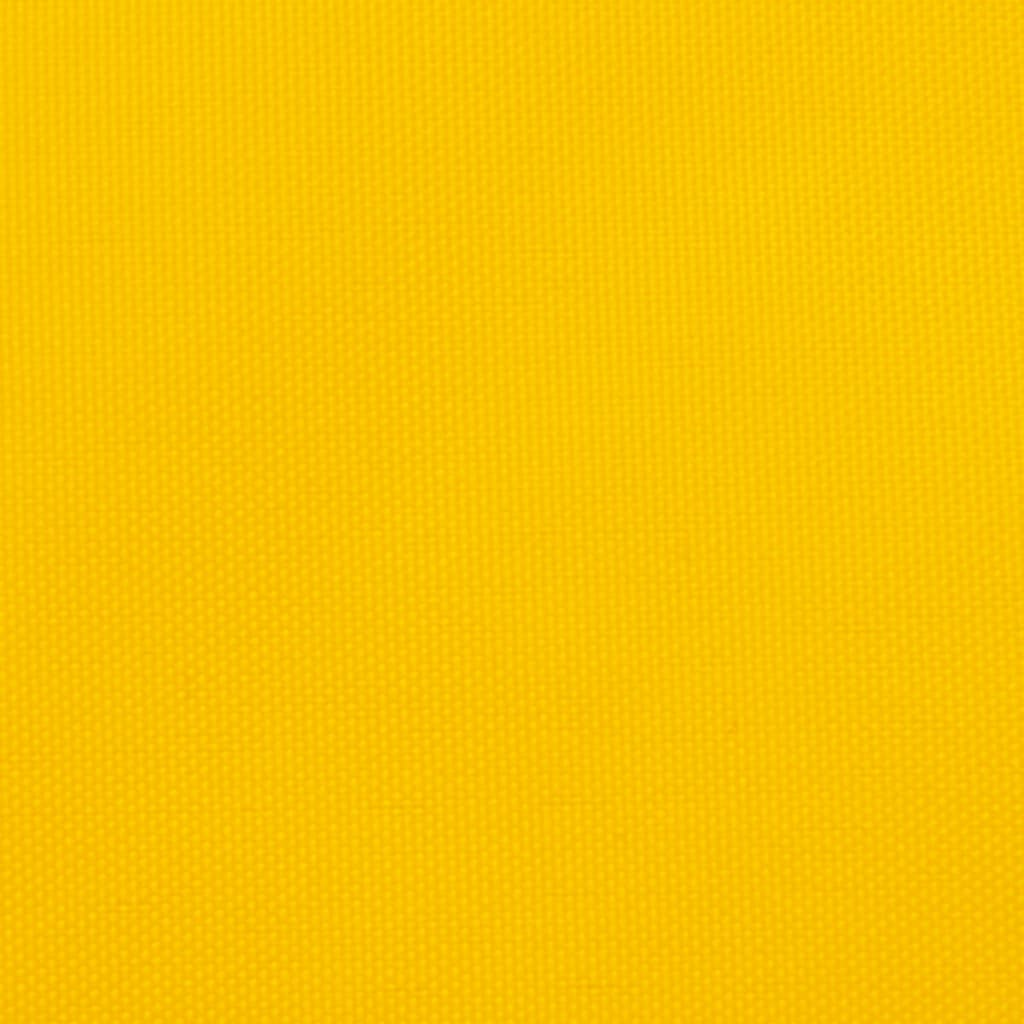 Sonnensegel Oxford-Gewebe Rechteckig 5x6 m Gelb