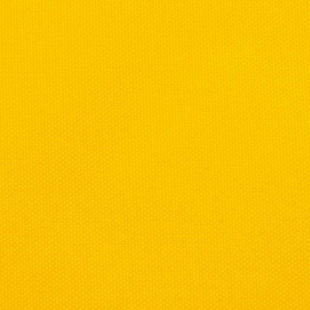 Sonnensegel Oxford-Gewebe Rechteckig 6x7 m Gelb
