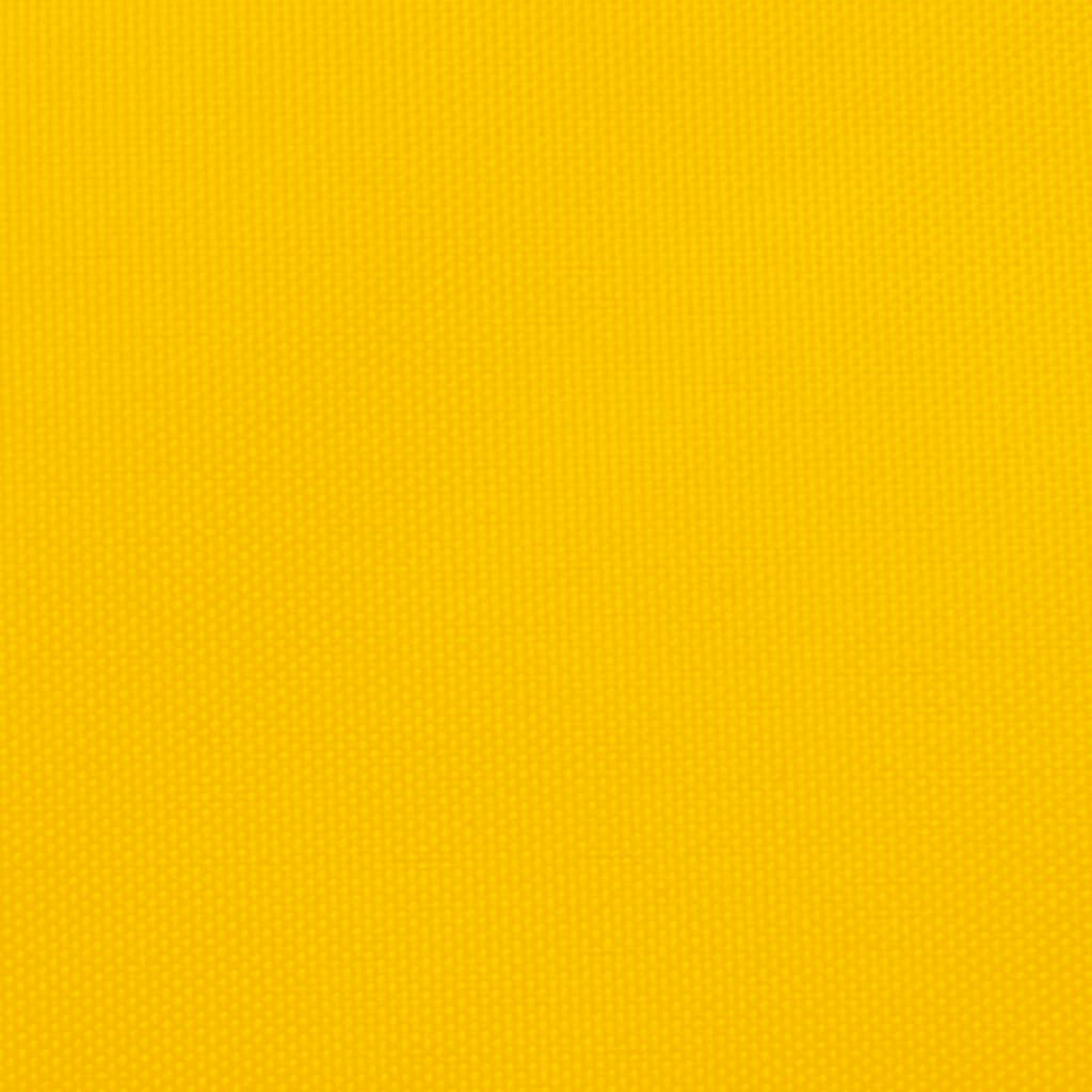 Sonnensegel Oxford-Gewebe Dreieckig 5x6x6 m Gelb