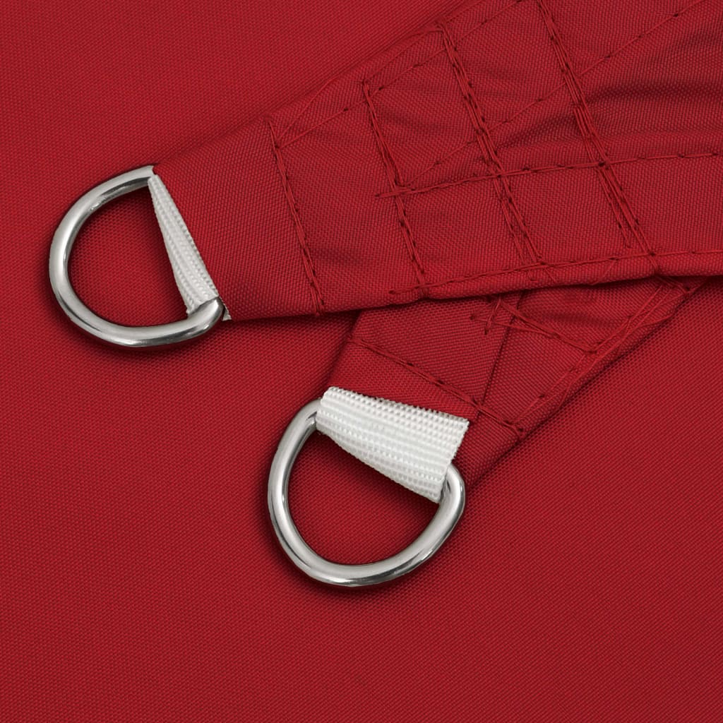 Sonnensegel Oxford-Gewebe Rechteckig 2,5x4,5 m Rot