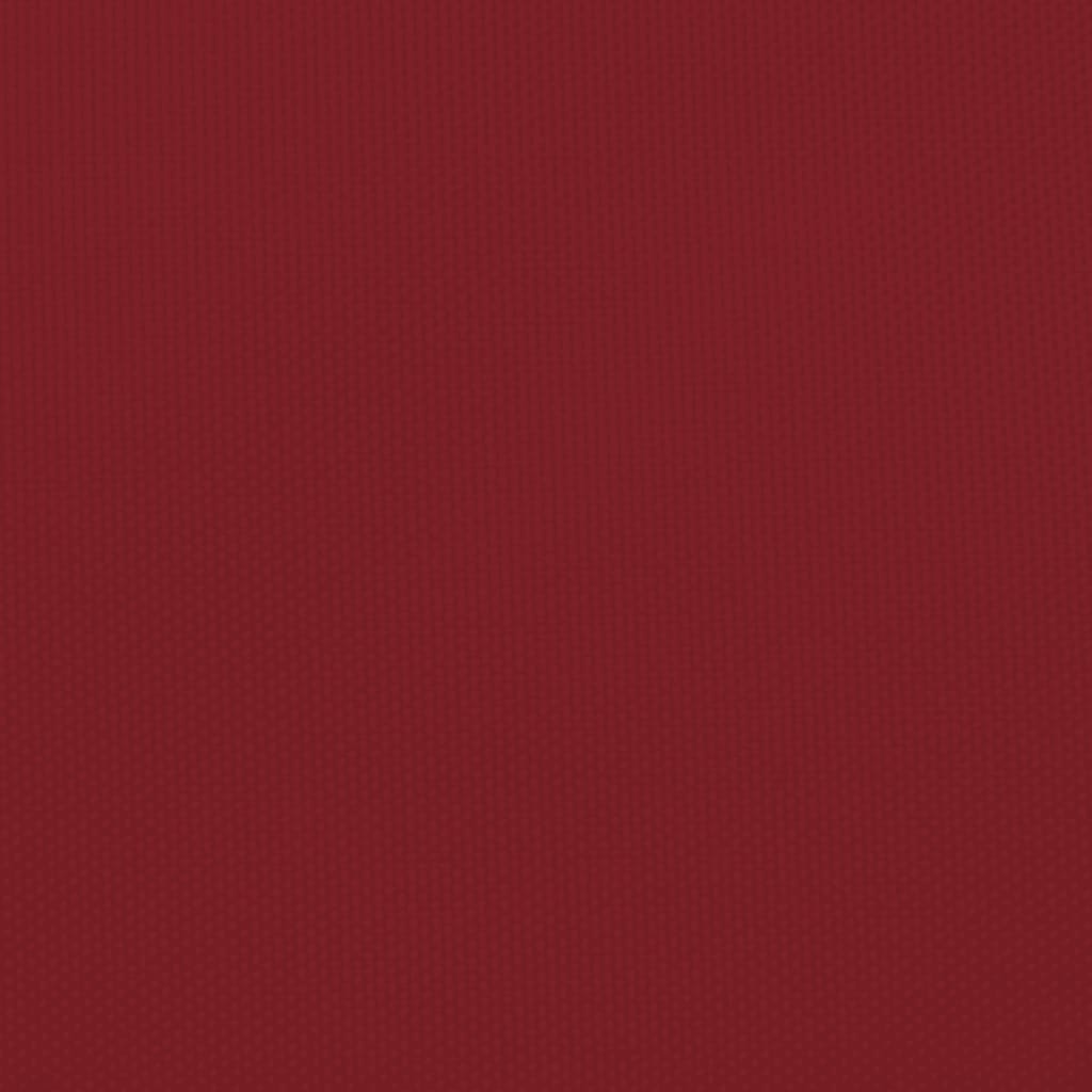 Sonnensegel Oxford-Gewebe Rechteckig 3x5 m Rot