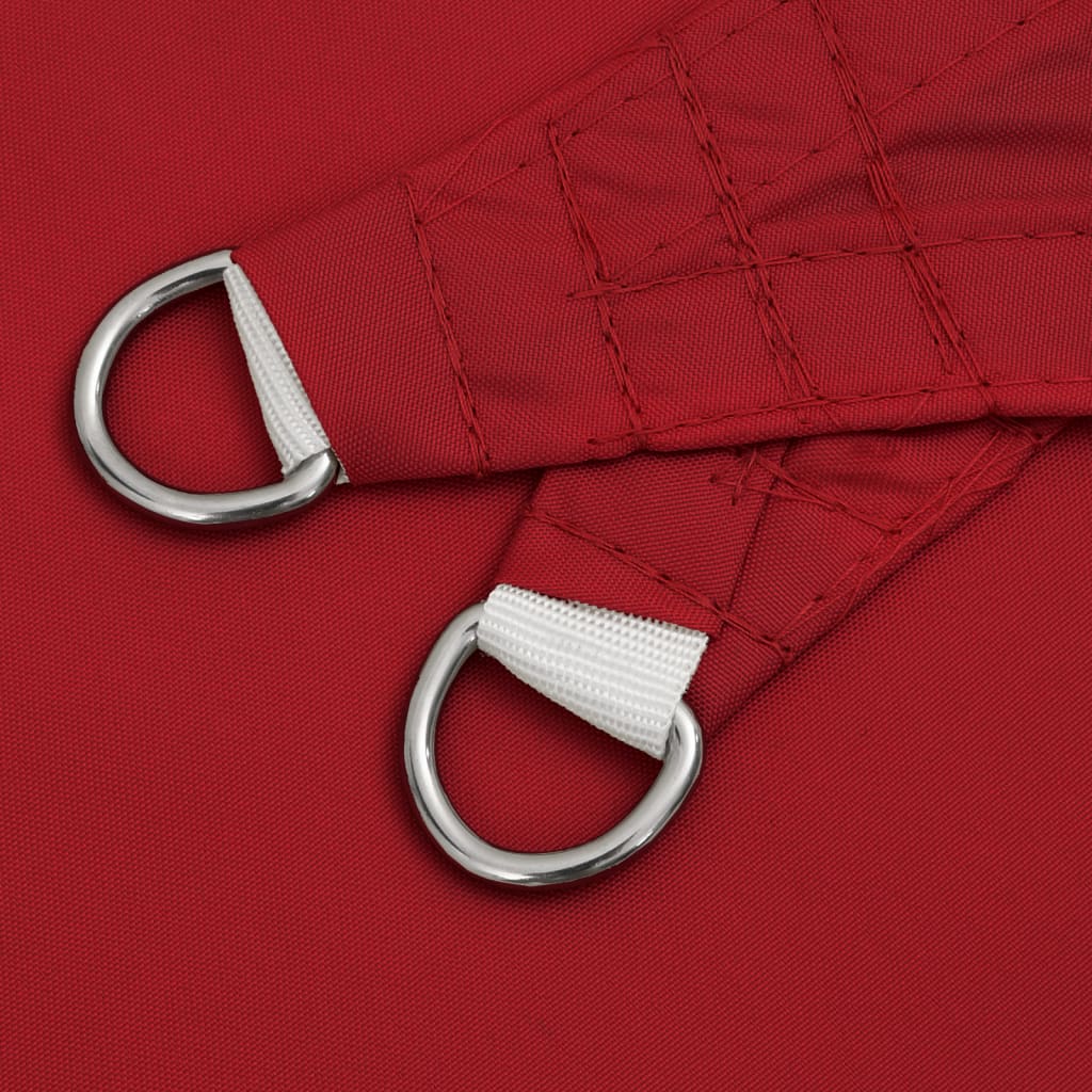 Sonnensegel Oxford-Gewebe Rechteckig 3,5x5 m Rot