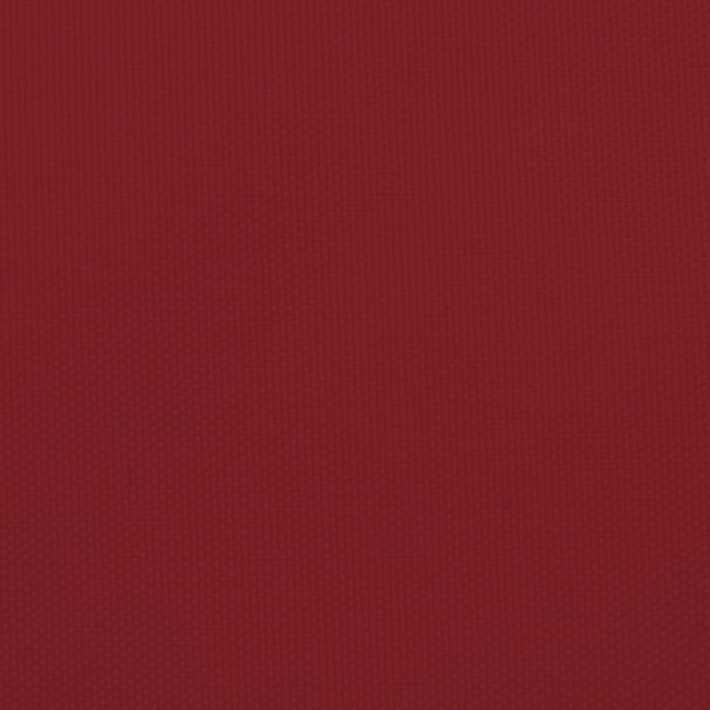 Sonnensegel Oxford-Gewebe Rechteckig 5x6 m Rot
