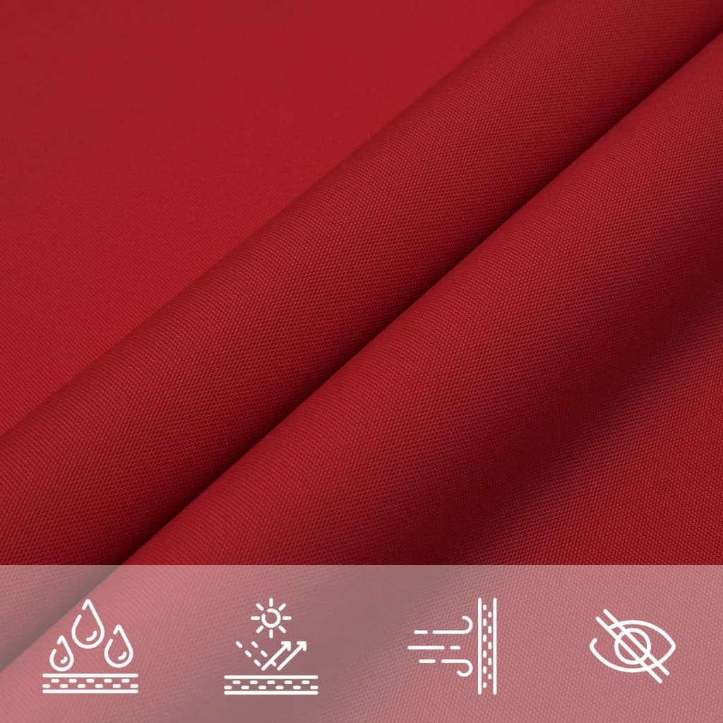Sonnensegel Oxford-Gewebe Dreieckig 4x4x5,8 m Rot