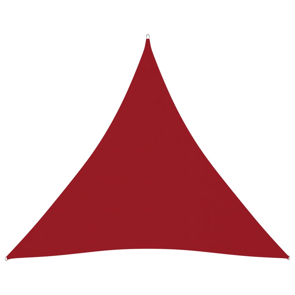 Sonnensegel Oxford-Gewebe Dreieckig 6x6x6 m Rot