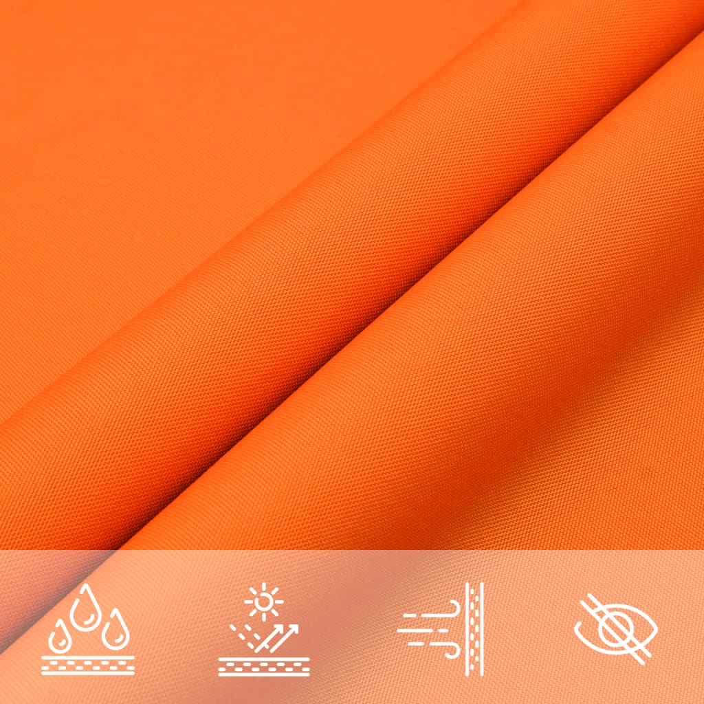 Sonnensegel Oxford-Gewebe Quadratisch 4x4 m Orange