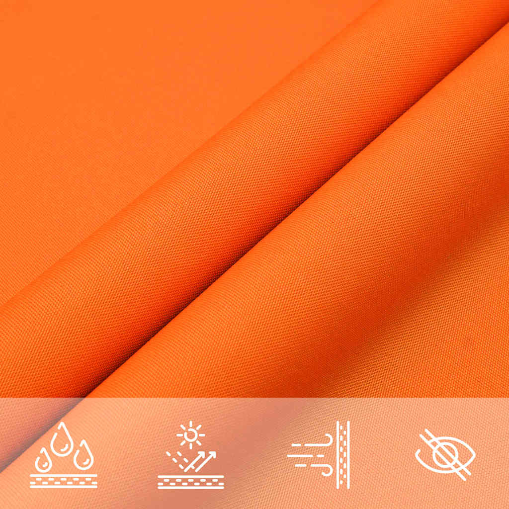 Sonnensegel Oxford-Gewebe Rechteckig 2x3,5 m Orange