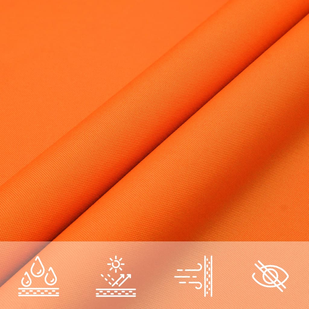 Sonnensegel Oxford-Gewebe Rechteckig 3x6 m Orange