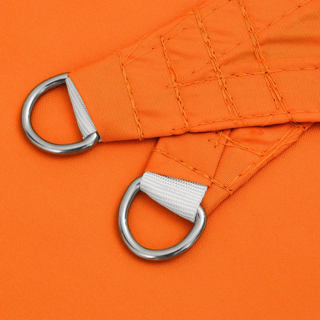Sonnensegel Oxford-Gewebe Dreieckig 4x5x6,4 m Orange