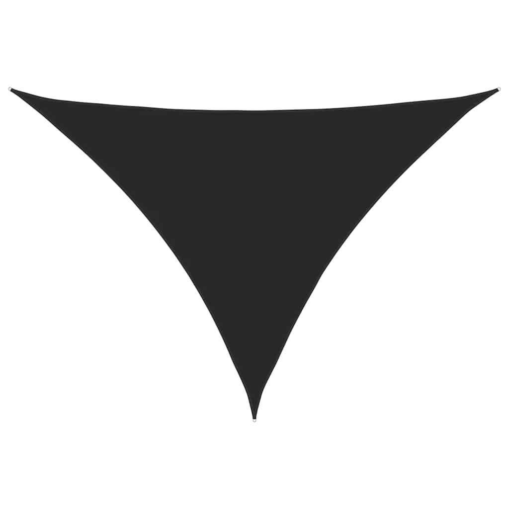 Sonnensegel Oxford-Gewebe Dreieckig 4x5x6,4 m Schwarz