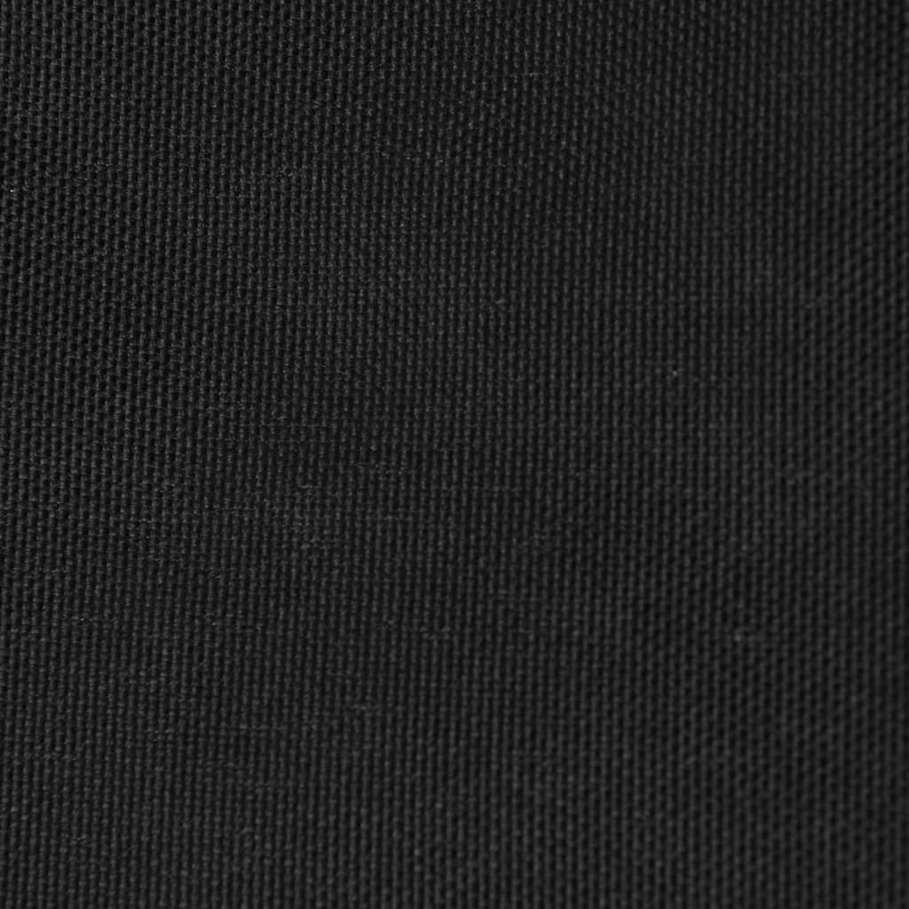 Sonnensegel Oxford-Gewebe Trapezförmig 2/4x3 m Schwarz