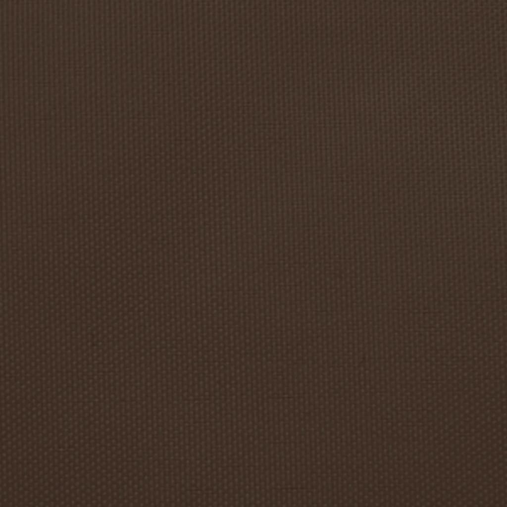 Sonnensegel Oxford-Gewebe Trapezförmig 2/4x3 m Braun