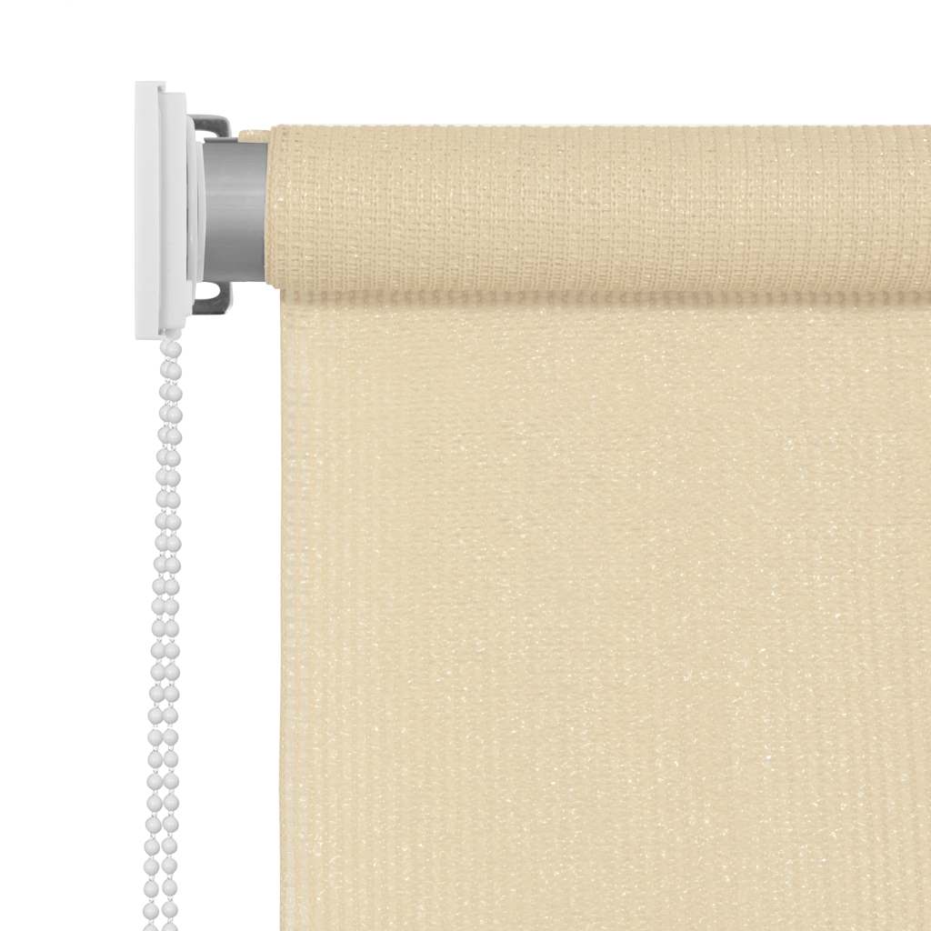 Außenrollo Creme 80x140 cm HDPE
