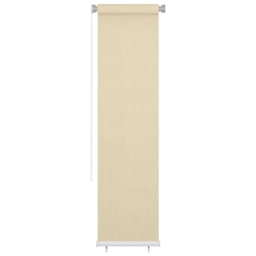 Außenrollo Creme 60x230 cm HDPE