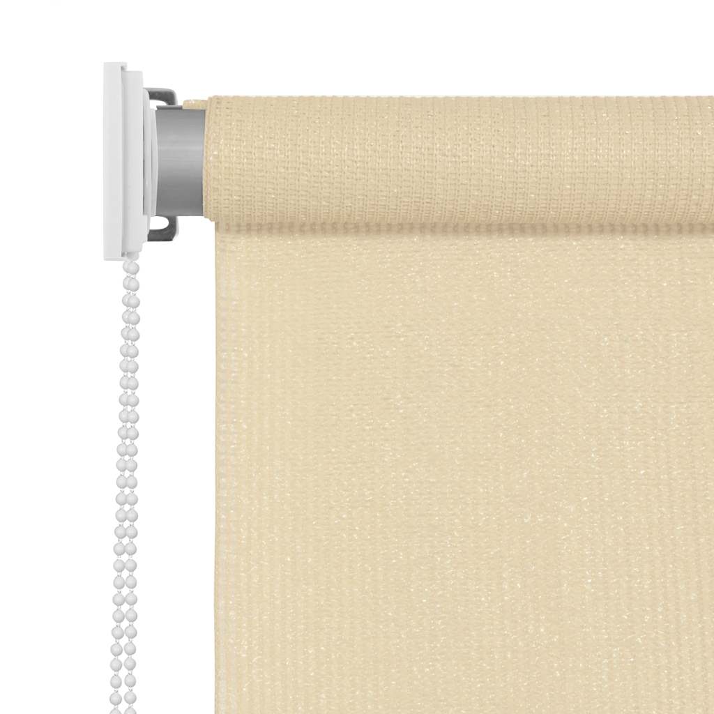 Außenrollo Creme 80x230 cm HDPE