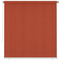 Außenrollo 220x230 cm Terrakotta HDPE