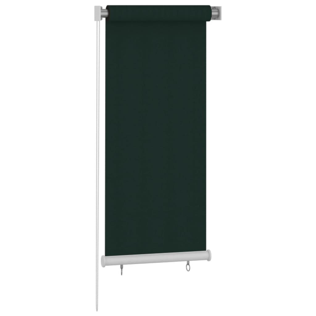 Außenrollo 60x140 cm Dunkelgrün HDPE