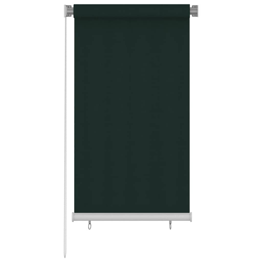 Außenrollo 80x140 cm Dunkelgrün HDPE