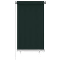 Außenrollo 80x140 cm Dunkelgrün HDPE