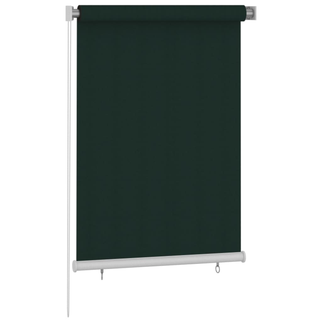 Außenrollo 100x140 cm Dunkelgrün HDPE