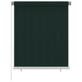 Außenrollo 120x140 cm Dunkelgrün HDPE