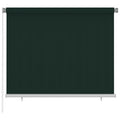 Außenrollo 180x140 cm Dunkelgrün HDPE