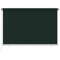 Außenrollo 220x140 cm Dunkelgrün HDPE