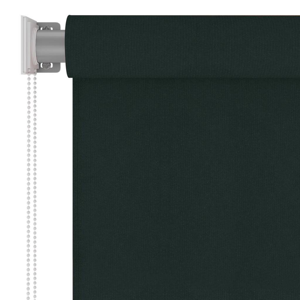 Außenrollo 240x140 cm Dunkelgrün HDPE
