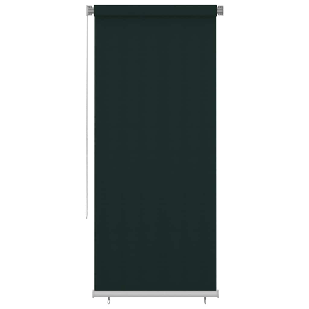 Außenrollo 100x230 cm Dunkelgrün HDPE