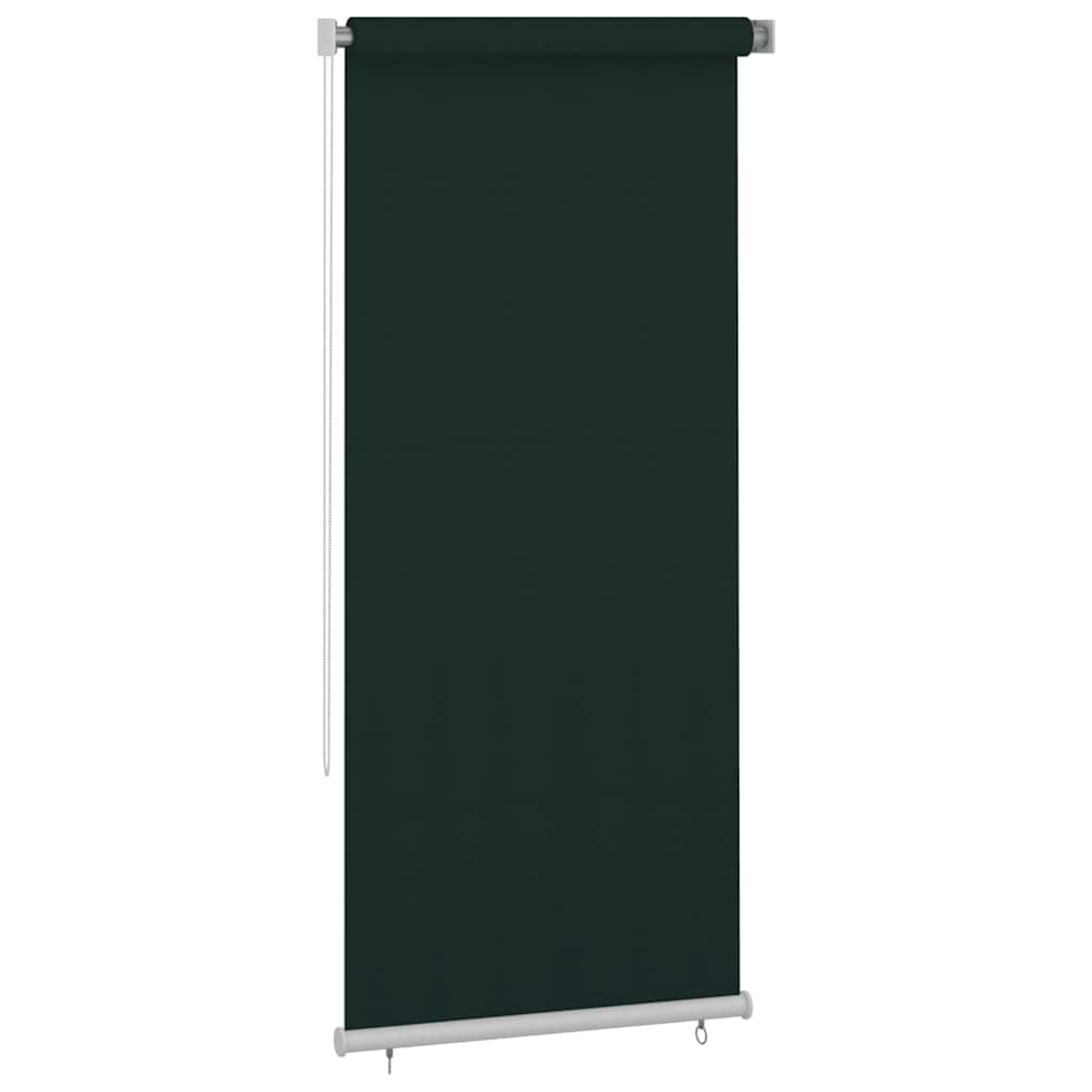Außenrollo 100x230 cm Dunkelgrün HDPE