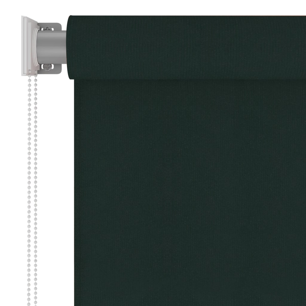 Außenrollo 100x230 cm Dunkelgrün HDPE
