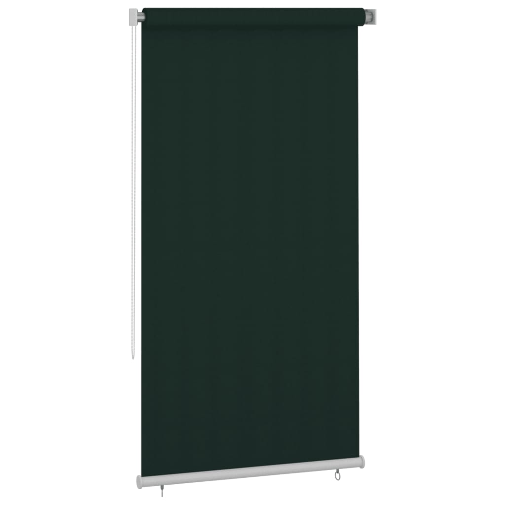 Außenrollo 120x230 cm Dunkelgrün HDPE
