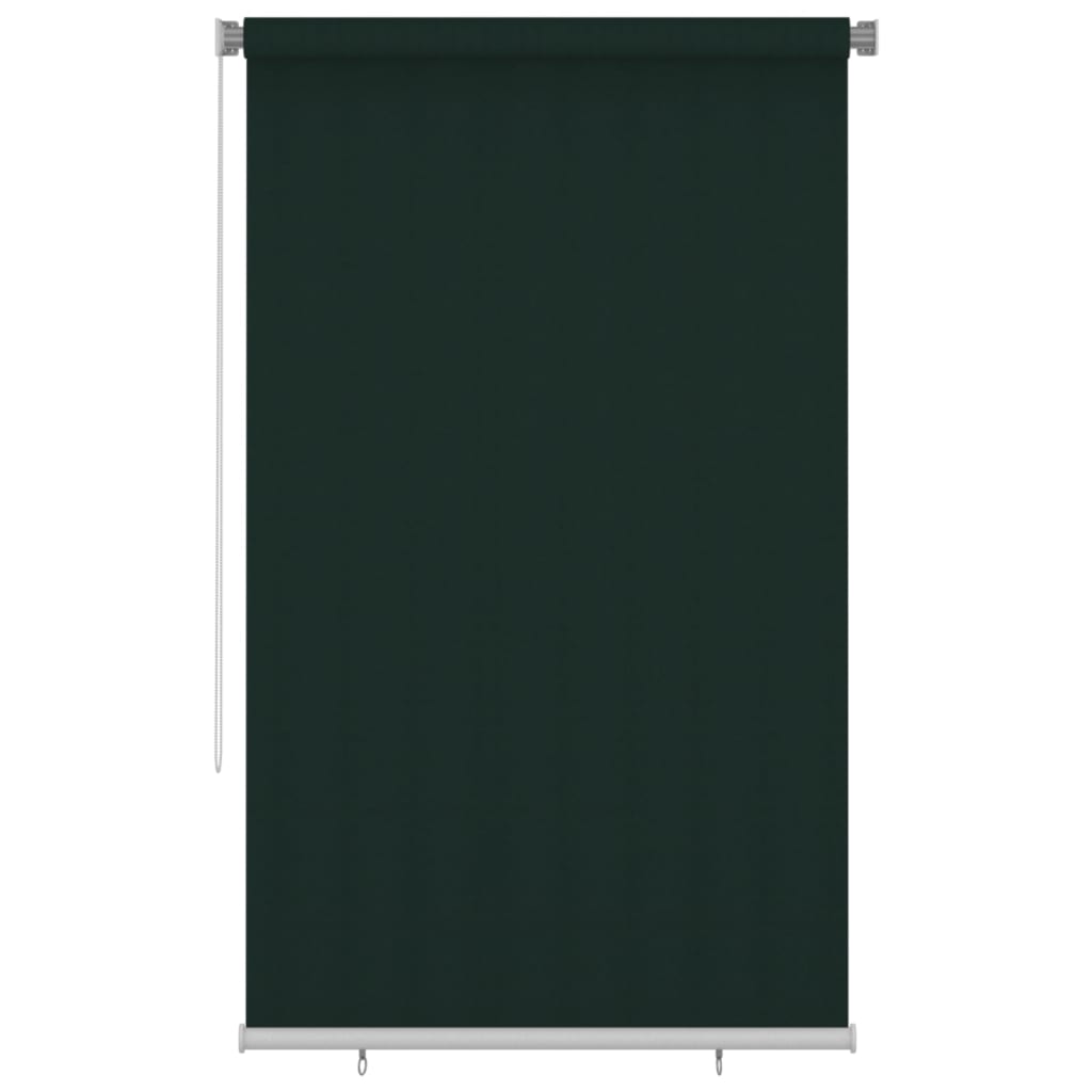 Außenrollo 140x230 cm Dunkelgrün HDPE