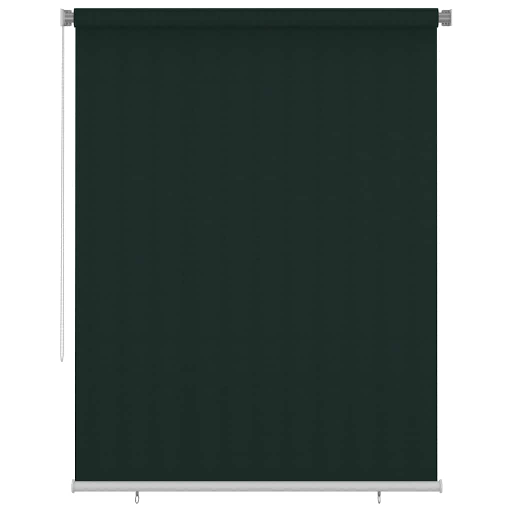 Außenrollo 180x230 cm Dunkelgrün HDPE