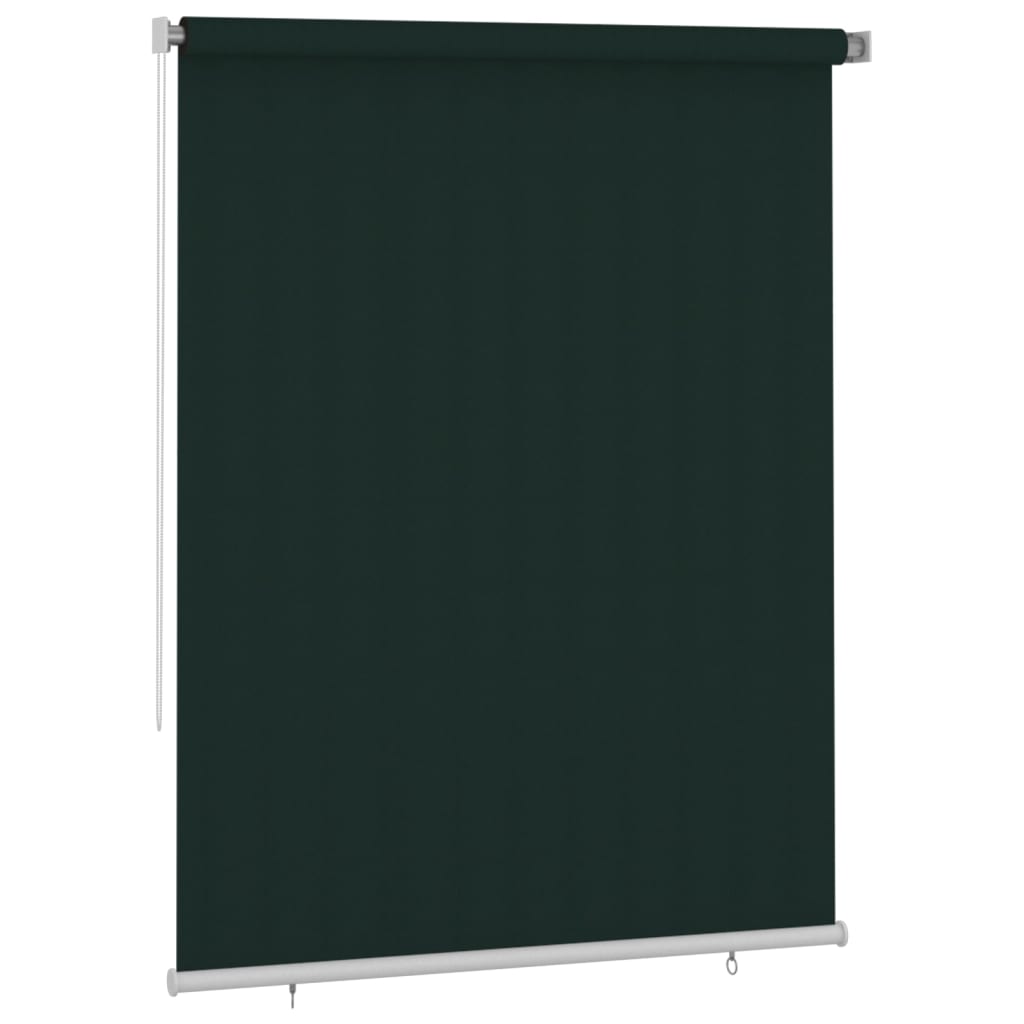 Außenrollo 180x230 cm Dunkelgrün HDPE